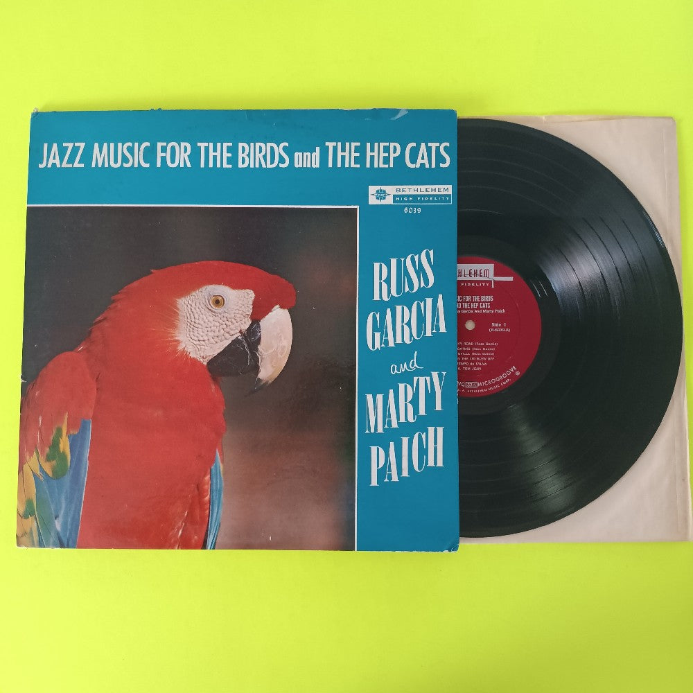 Russ Garcia & Marty Paich - Jazz Music For The Birds & Hep Cats - 1958 - 6039 - Used - VG++ - Vinyl