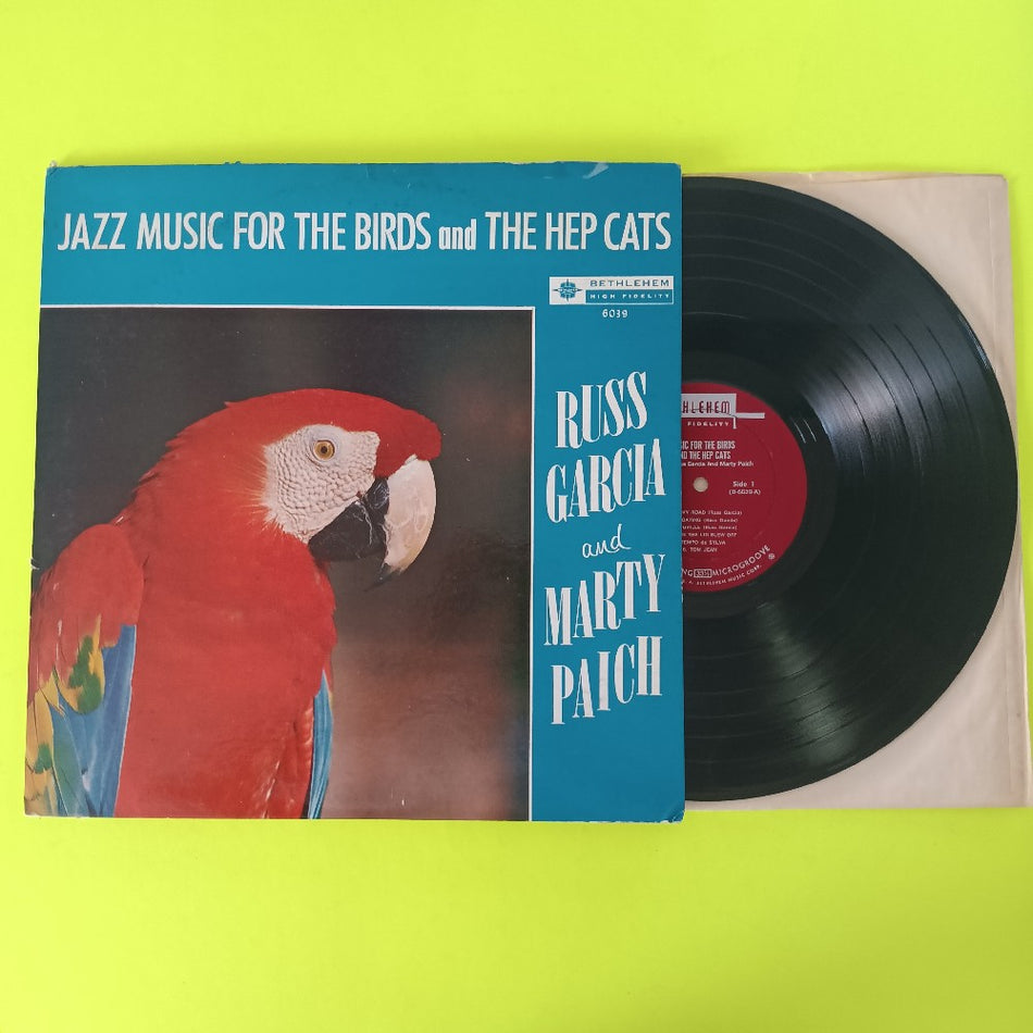 Russ Garcia & Marty Paich - Jazz Music For The Birds & Hep Cats - 1958 - 6039 - Used - VG++ - Vinyl