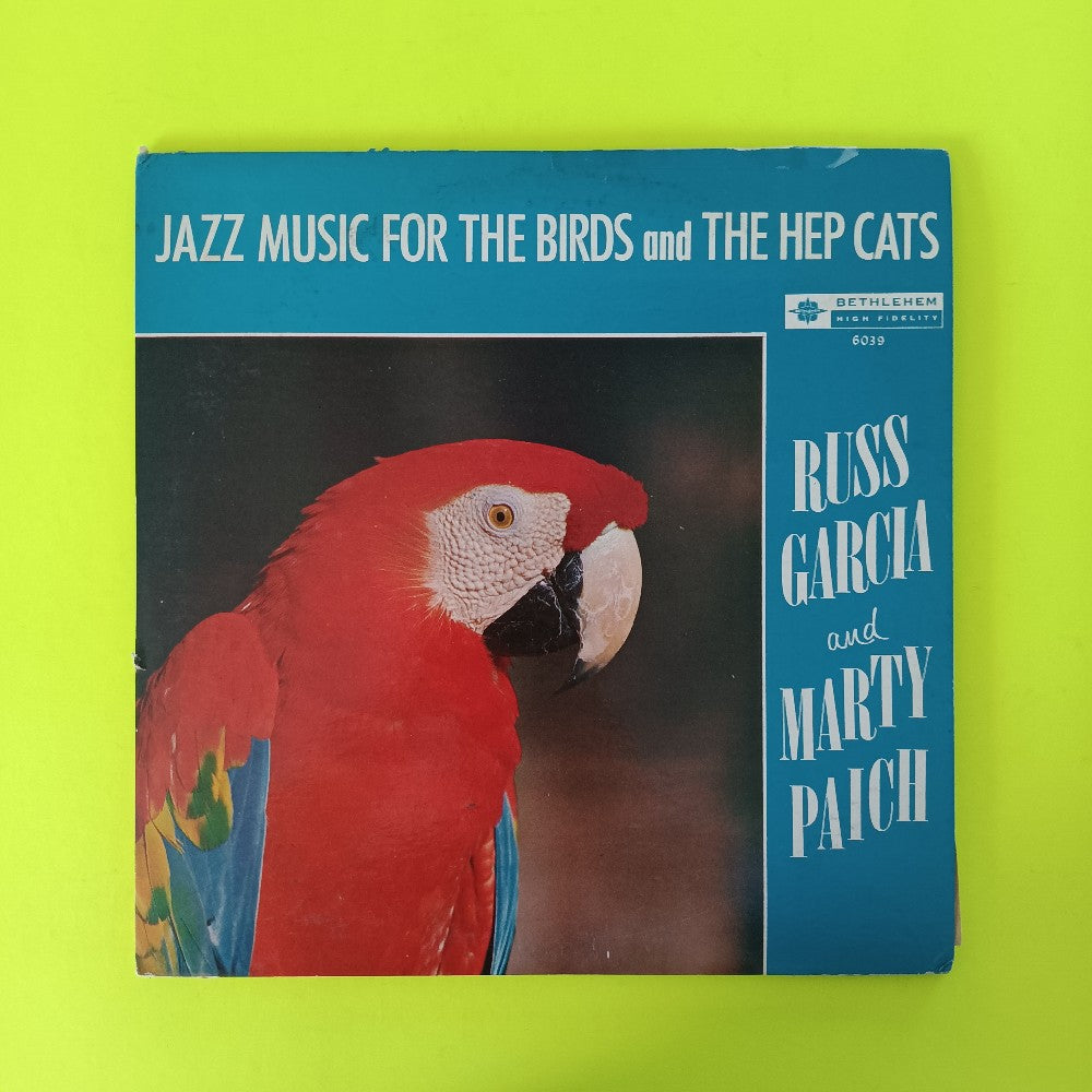 Russ Garcia & Marty Paich - Jazz Music For The Birds & Hep Cats - 1958 - 6039 - Used - VG++ - Vinyl