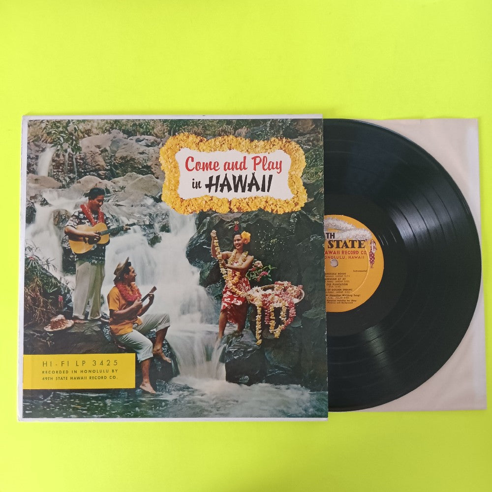 Unknown - Come And Play In Hawaii - LP 3425 - Used - VG++ - Vinyl