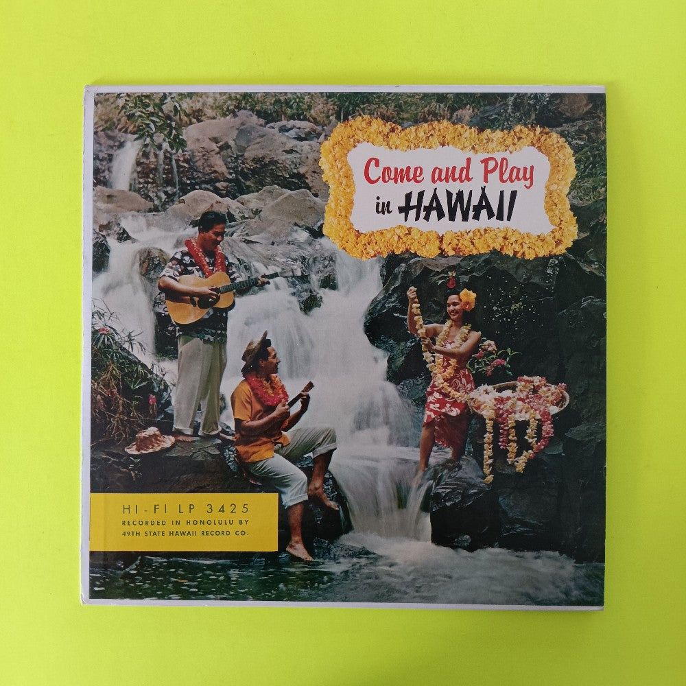 Unknown - Come And Play In Hawaii - LP 3425 - Used - VG++ - Vinyl