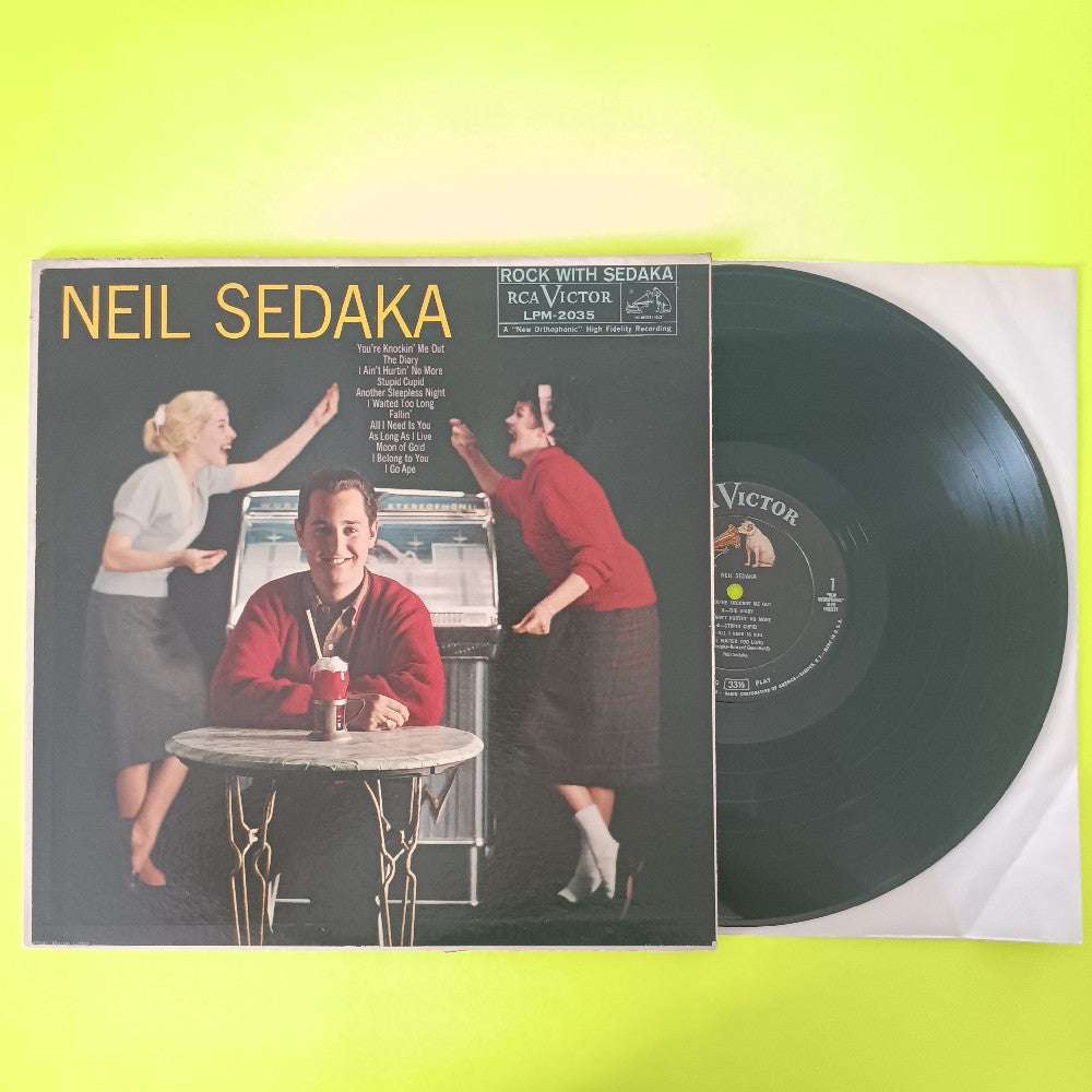 Neil Sedaka - Rock With Sedaka - 1959 - LPM 2035 - Used - VG++ - Vinyl