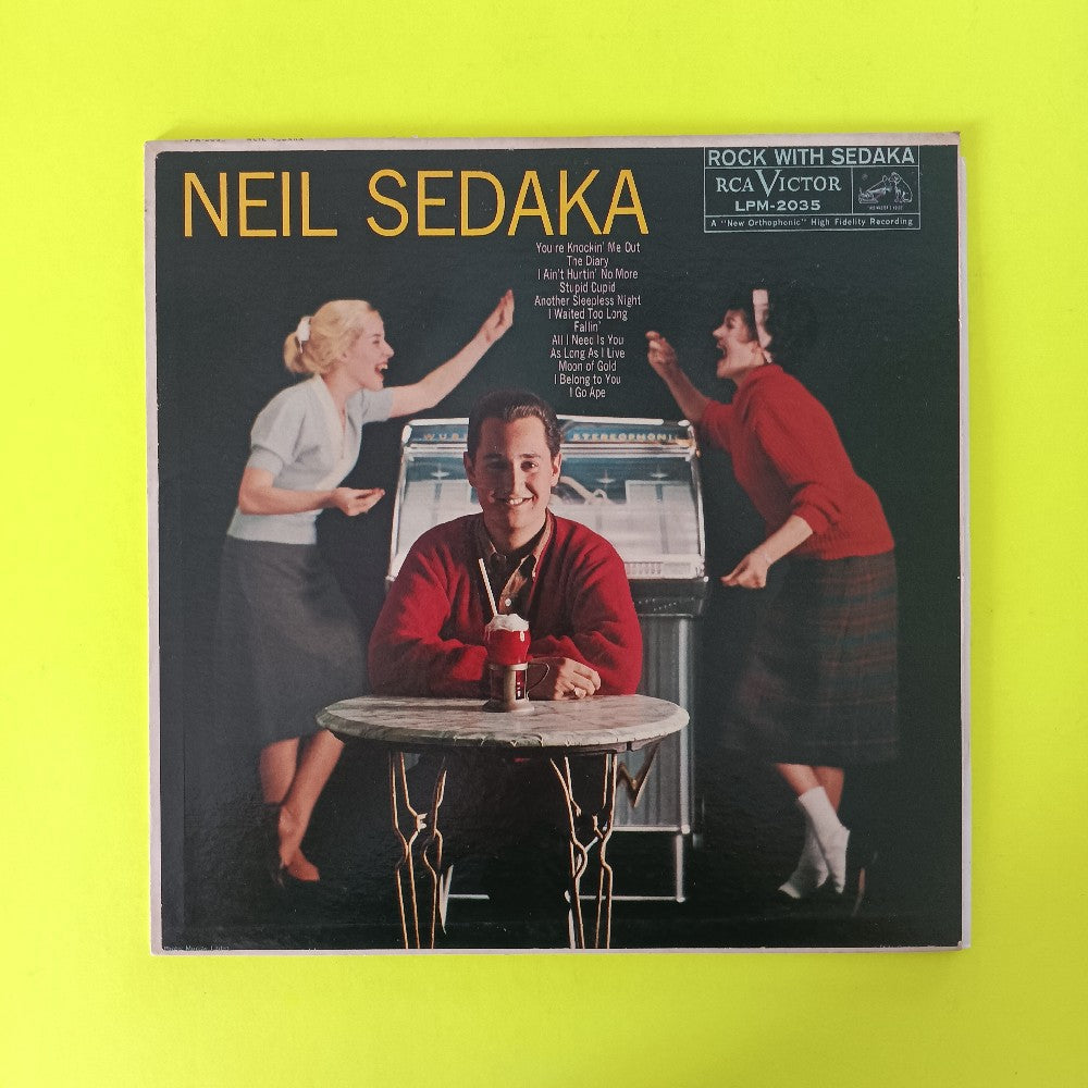 Neil Sedaka - Rock With Sedaka - 1959 - LPM 2035 - Used - VG++ - Vinyl