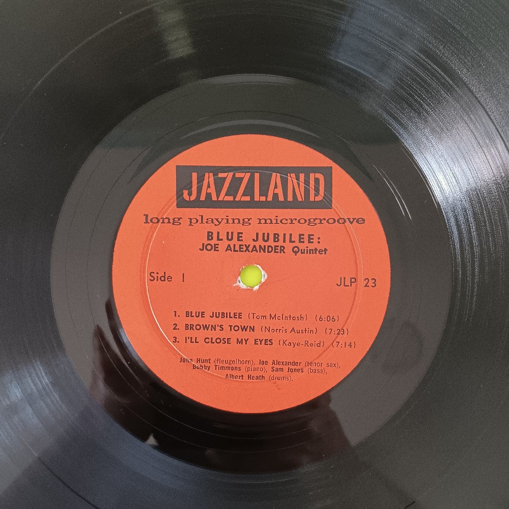 Joe Alexander - Blue Jubilee OG MONO - 1960 - JLP 23 - Used - VG++ - Vinyl