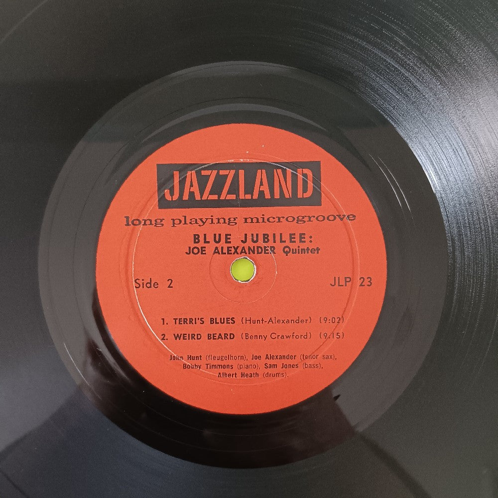 Joe Alexander - Blue Jubilee OG MONO - 1960 - JLP 23 - Used - VG++ - Vinyl