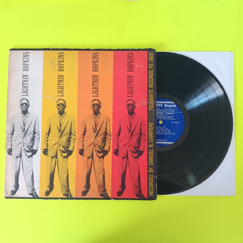 Lightnin Hopkins - Lightnin' Hopkins / Self Titled OG - 1959 - FS 3822 - Used - VG+ - Vinyl