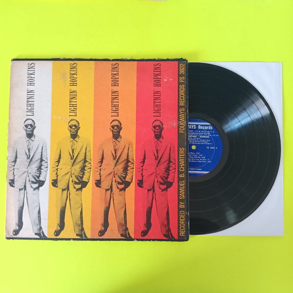 Lightnin Hopkins - Lightnin' Hopkins / Self Titled OG - 1959 - FS 3822 - Used - VG+ - Vinyl