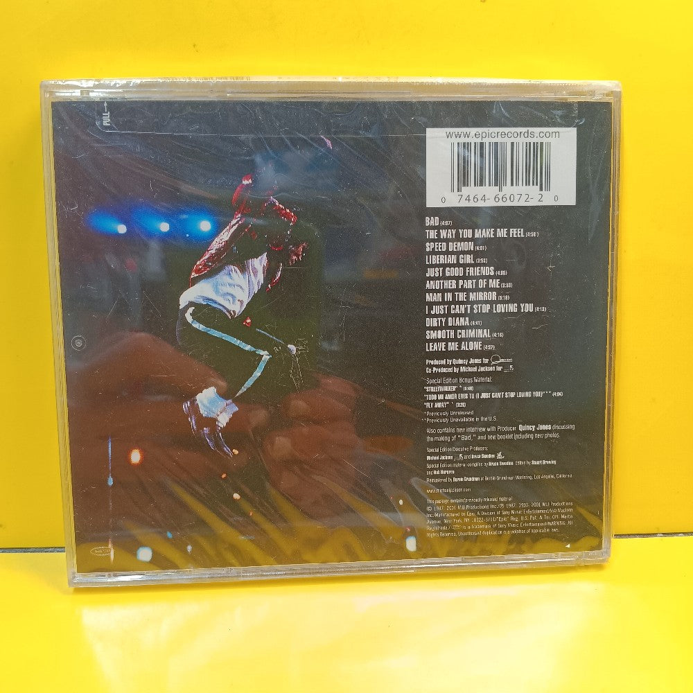 Michael Jackson - Bad SPECIAL EDITION - 2001 - EK 66072 - New - Sealed - CDs