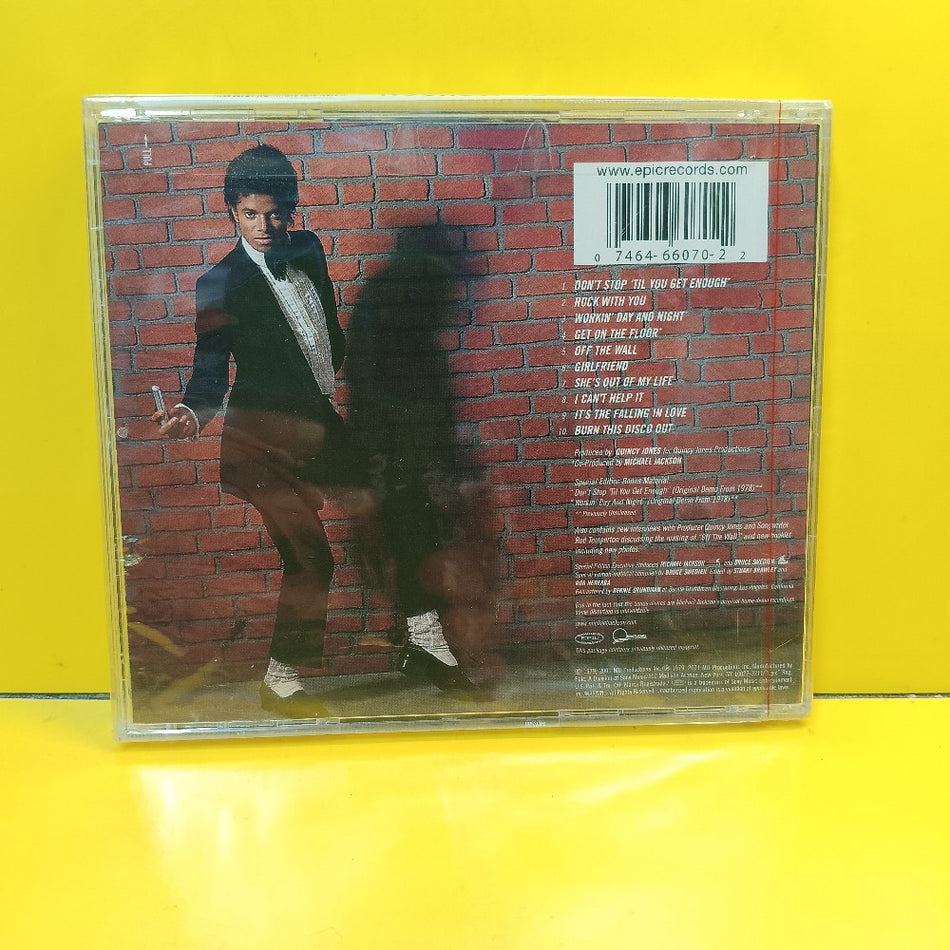 Michael Jackson - Off The Wall SPECIAL EDITION - 2001 - EK 66070 - New - Sealed - CDs
