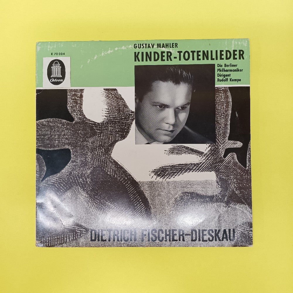 Dietrich Fischer-Dieskau - Mahler: Kinder-Totenlieder 10" GERMANY - 1955 - E 70 004 - Used - VG++ - Vinyl