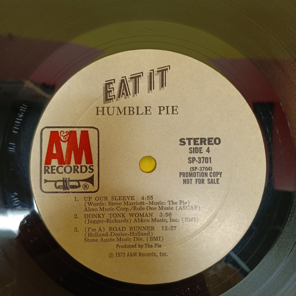 Humble Pie  - Eat It 2LP PROMO - 1973 - SP 3701 - Used - VG++ - Vinyl