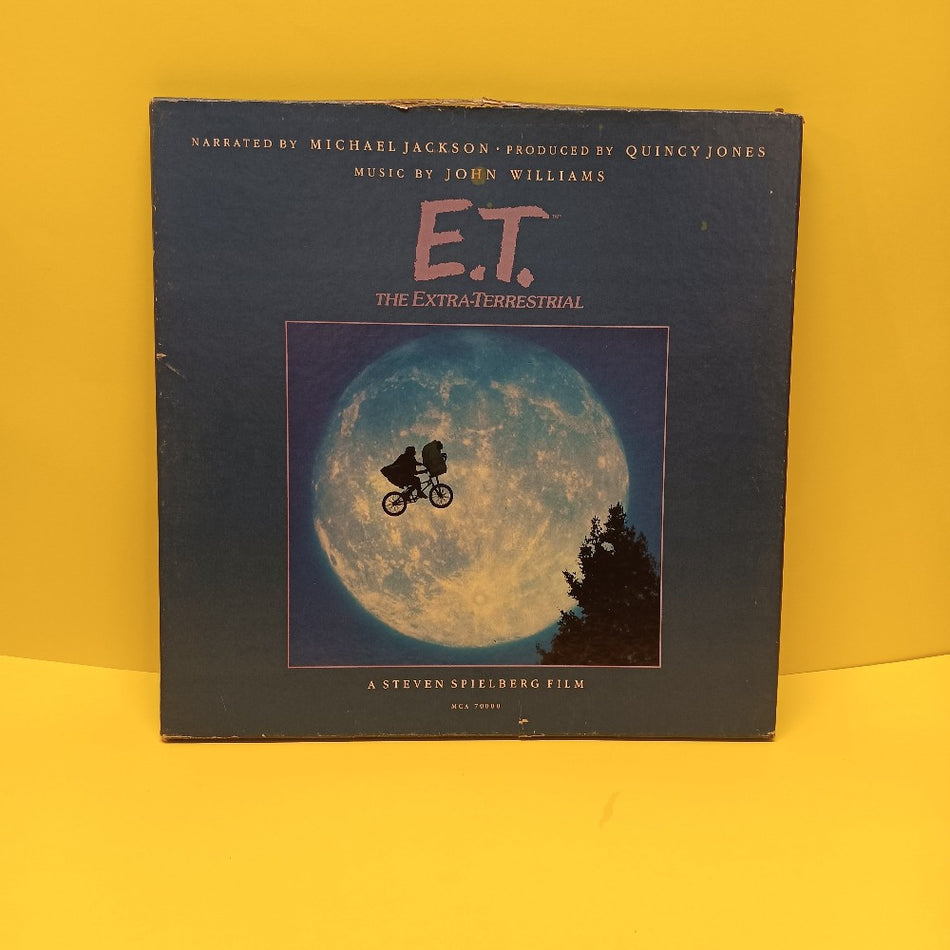 Michael Jackson / John Williams - E.T. The Extra-Terrestrial ET Box W. POSTER & BOOK - 1982 - MCA 70000 / MCA71000 - Used - VG++ - Vinyl