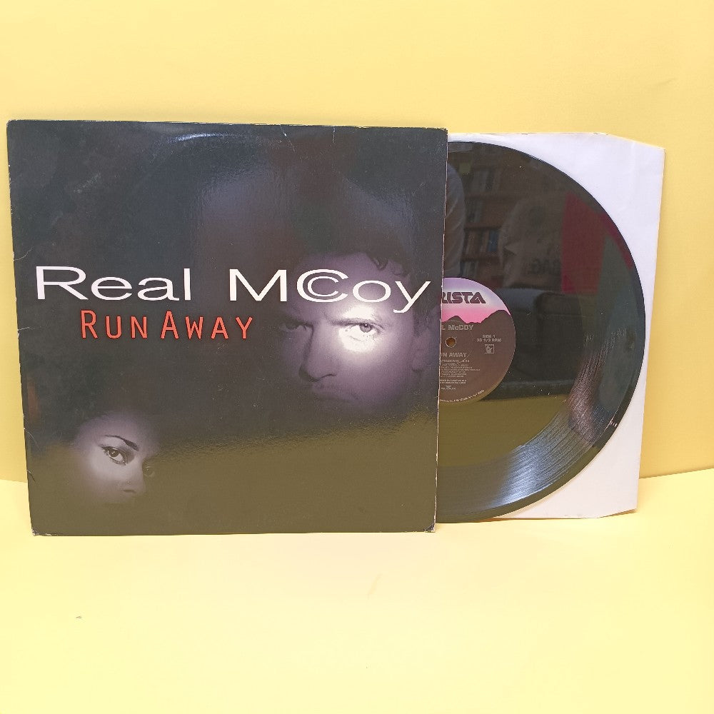 Real McCoy - Run Away 12" - 1995 - 07822-12809-1 - Used - VG+ - Vinyl