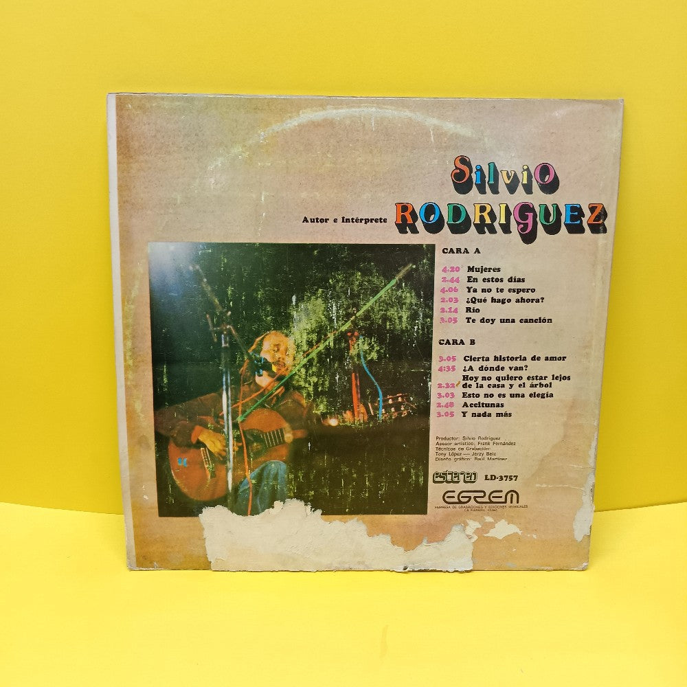 Silvio Rodriguez - Mujeres CUBA - 1978 - LD 3757 - Used - VG+ - Vinyl
