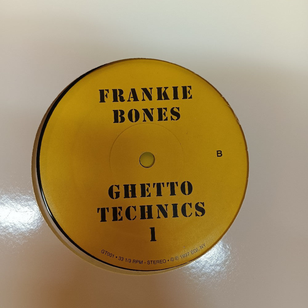 Frankie Bones - Ghetto Technics 1 12" - 1997 - GT001 - Used - VG+ - Vinyl