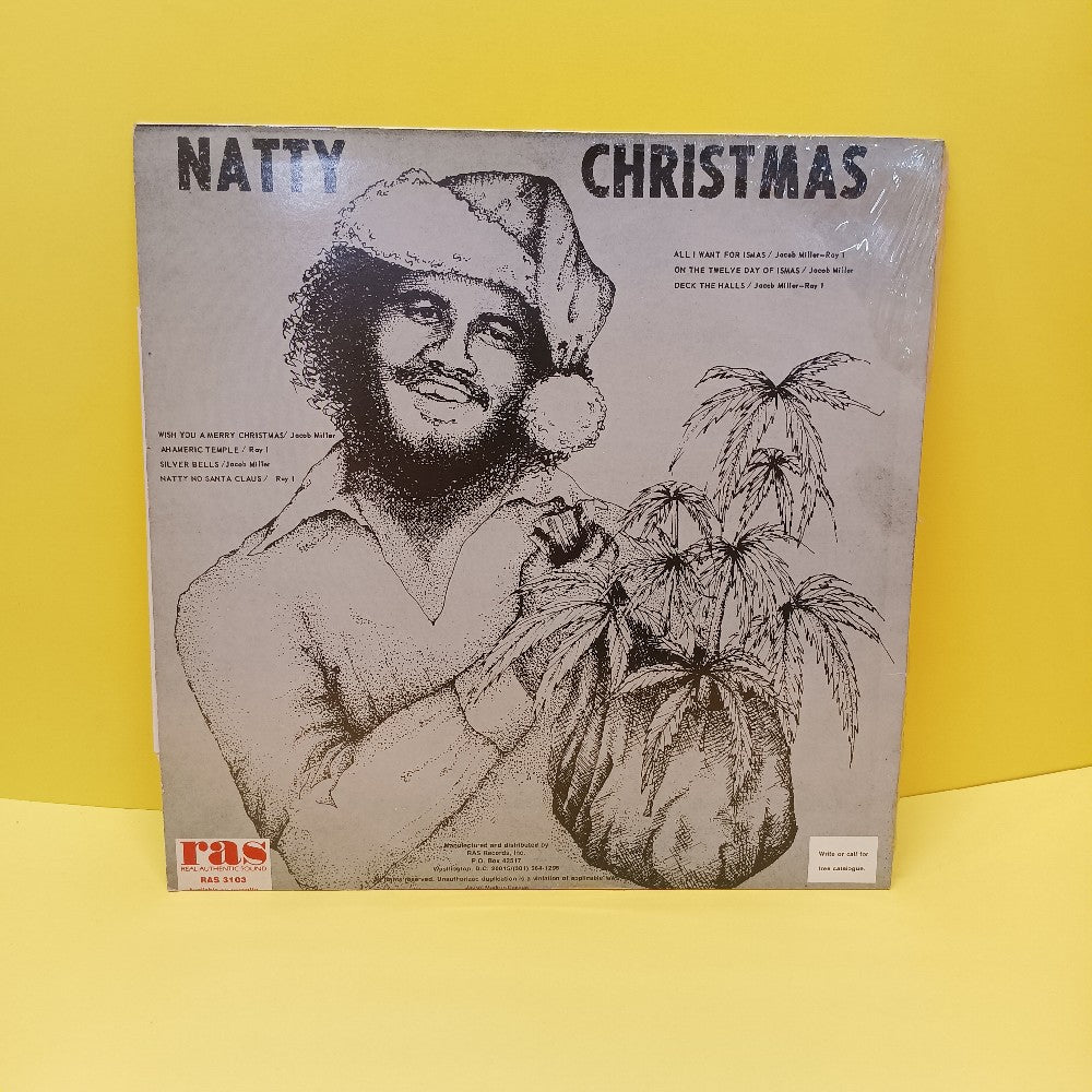 Jacob Miller / Ray I - Natty Christmas - 1987 - RAS 3103 - Used - VG+ - Vinyl