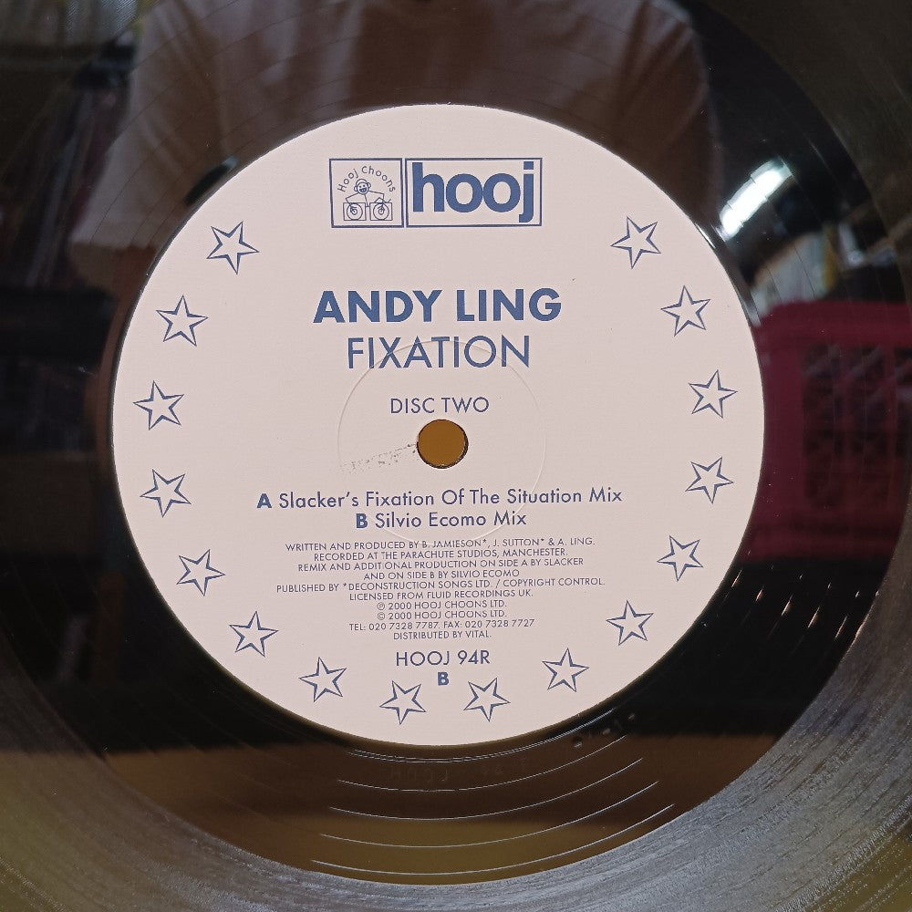 Andy Ling - Fixation Disc Two 12" UK - 2000 - HOOJ 94R - Used - VG+ - Vinyl