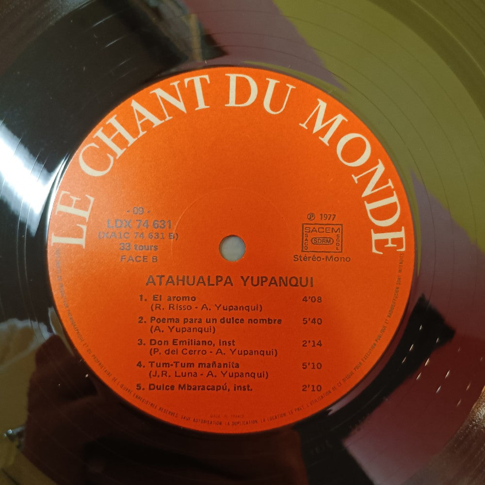 Atahualpa Yupanqui - Camino Del Indio FRANCE - 1977 - LDX 74631 - Used - EX - Vinyl