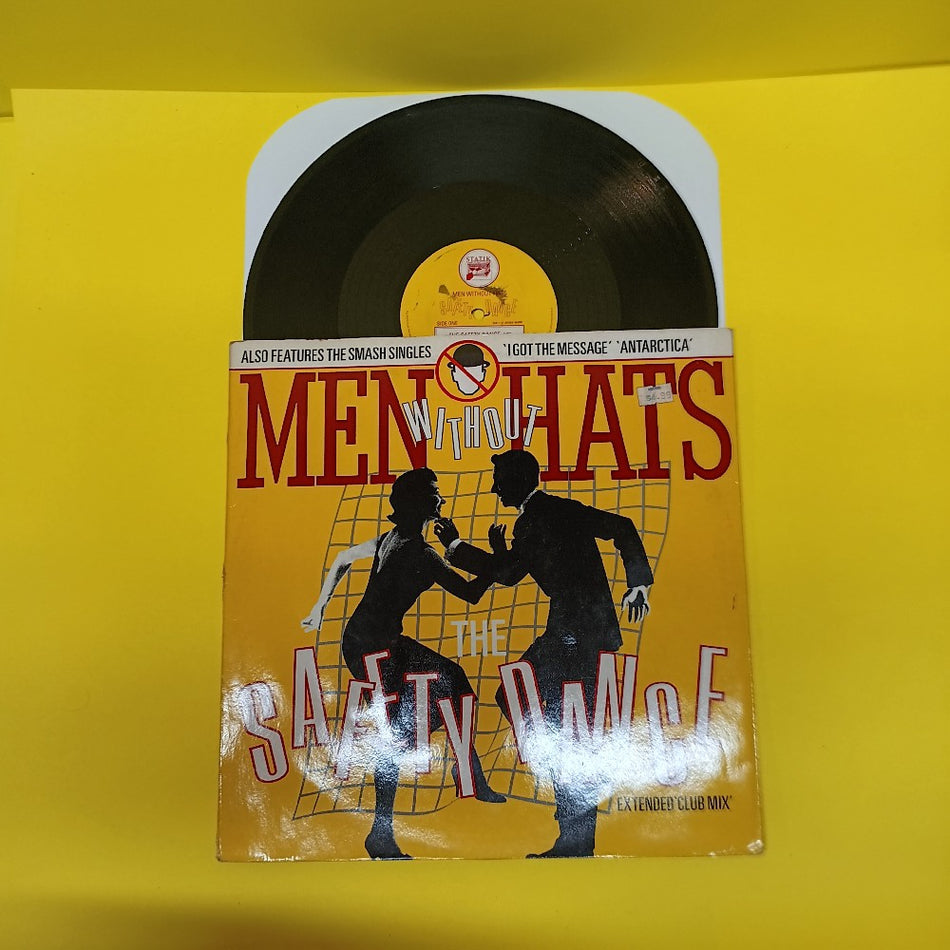 Men Without Hats - The Safety Dance Extended Club Mix UK 12" - 1982 - TAK1/12 - Used - VG+ - Vinyl