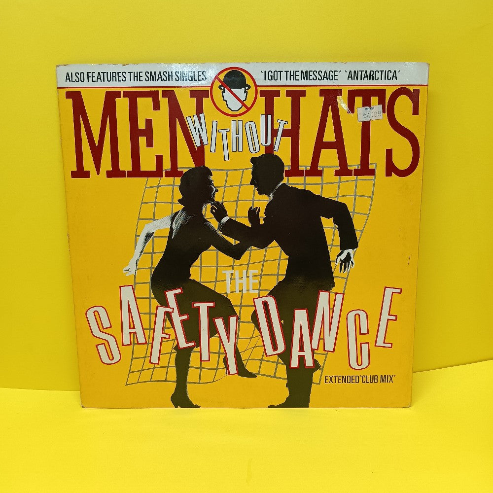 Men Without Hats - The Safety Dance Extended Club Mix UK 12" - 1982 - TAK1/12 - Used - VG+ - Vinyl