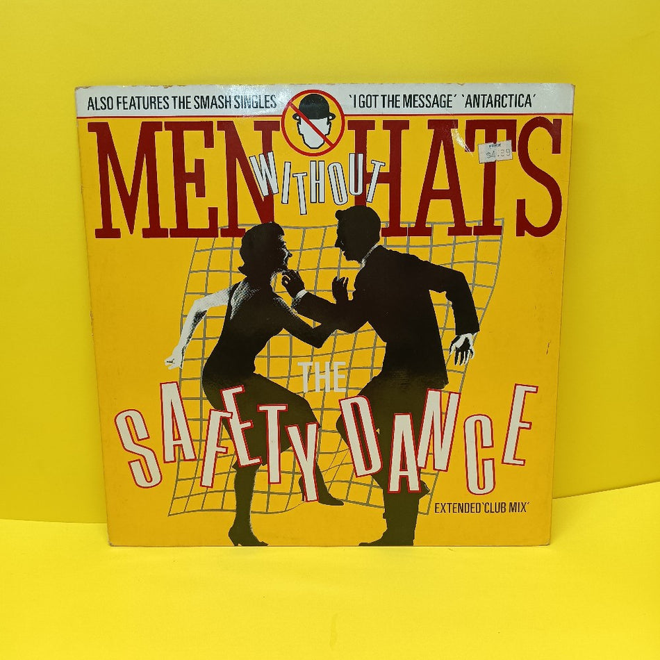 Men Without Hats - The Safety Dance Extended Club Mix UK 12" - 1982 - TAK1/12 - Used - VG+ - Vinyl