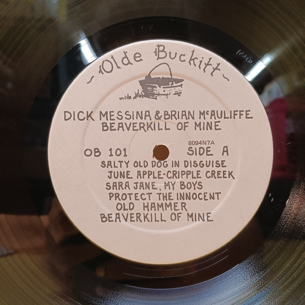 Dick Messina & Brian McAuliffe - Beaverkill Of Mine - OB 101 - Used - VG++ - Vinyl