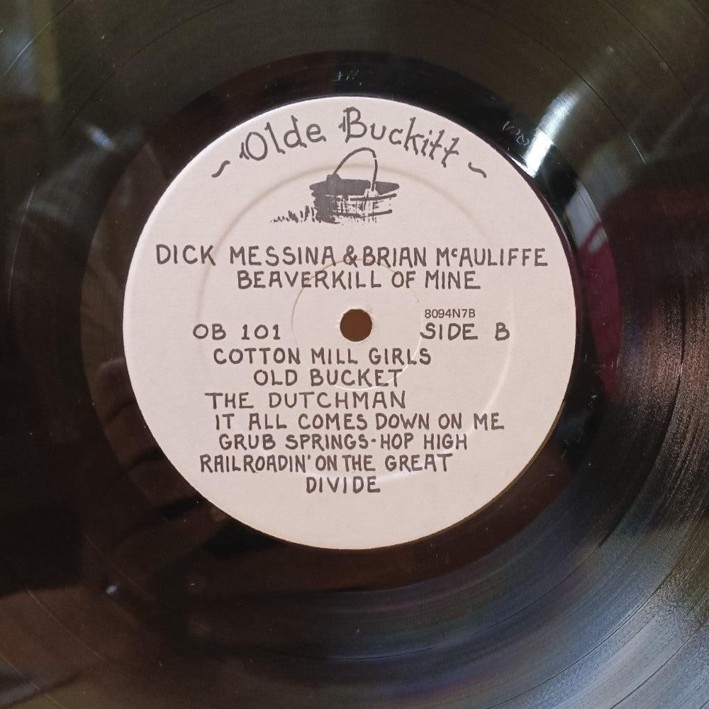Dick Messina & Brian McAuliffe - Beaverkill Of Mine - OB 101 - Used - VG++ - Vinyl