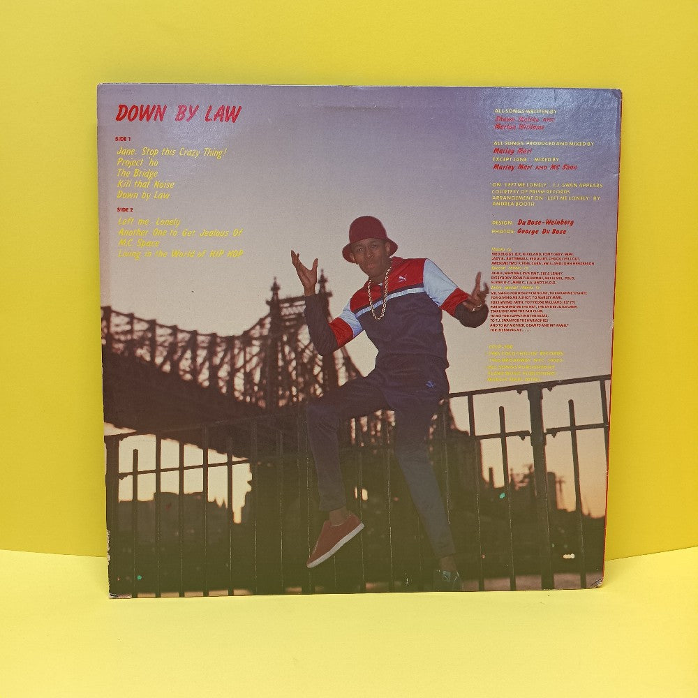 M.C. Shan - Down By Law - 1987 - CCLP 500 - Used - VG++ - Vinyl
