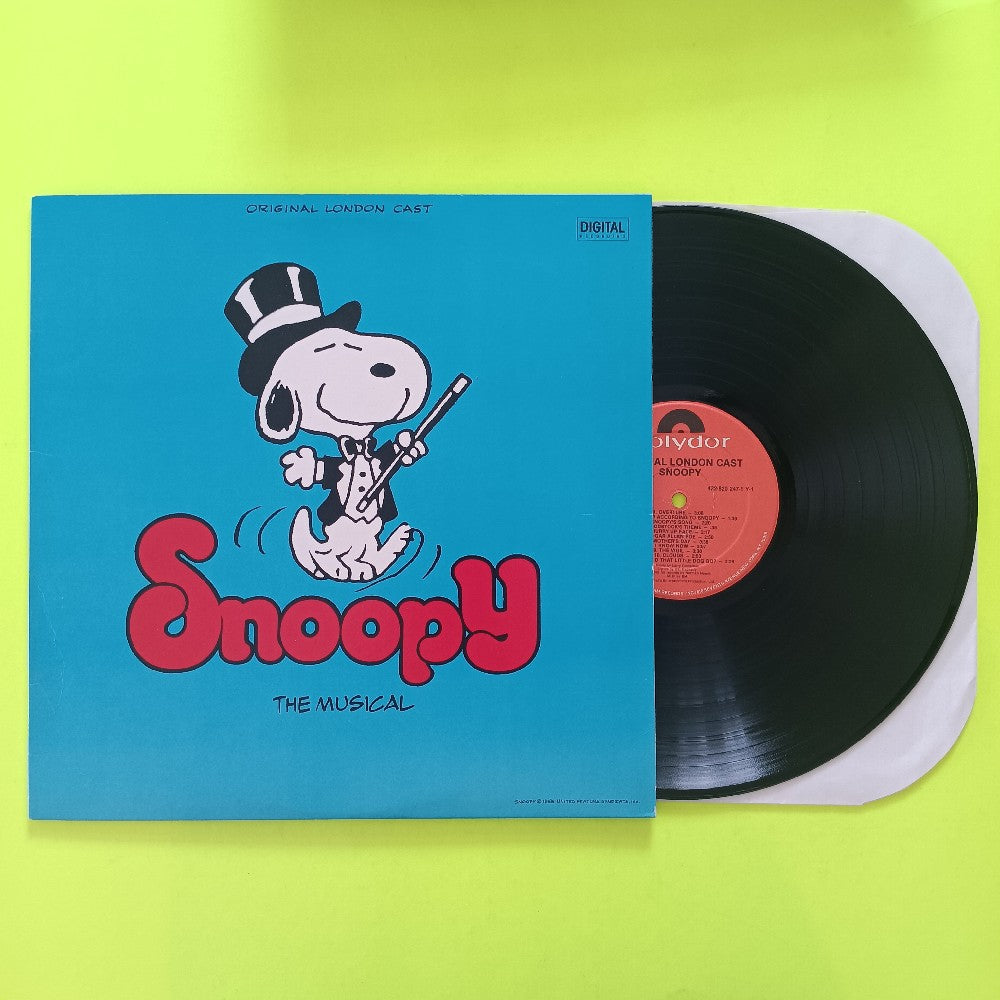 Snoopy Original London Cast - Snoopy The Musical - 1983 - 422 880-247-1 Y-1 - Used - VG++ - Vinyl