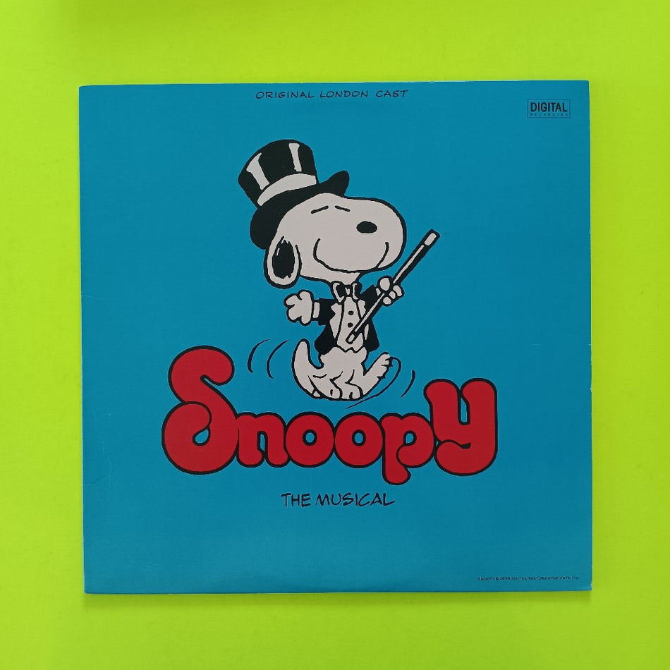 Snoopy Original London Cast - Snoopy The Musical - 1983 - 422 880-247-1 Y-1 - Used - VG++ - Vinyl