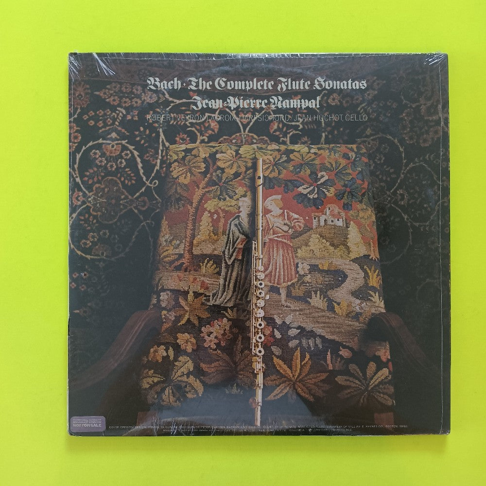 Jean-Pierre Rampal - Bach: The Complete Flute Sonatas PROMO - 1973 - Y2 31925 - New - Sealed - Vinyl