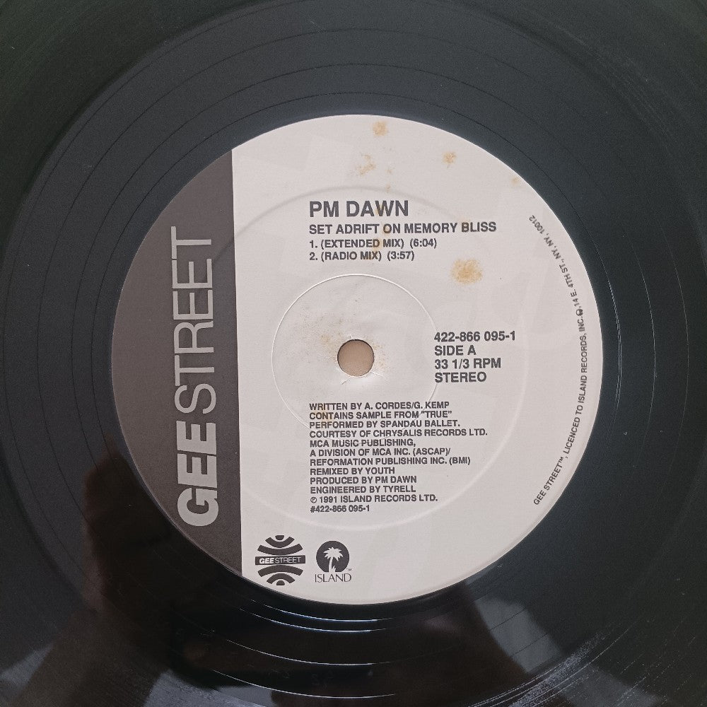PM Dawn - Set Adrift On Memory Bliss 12" SHRINK & HYPE - 1991 - 422-866 095-1 - Used - EX - Vinyl