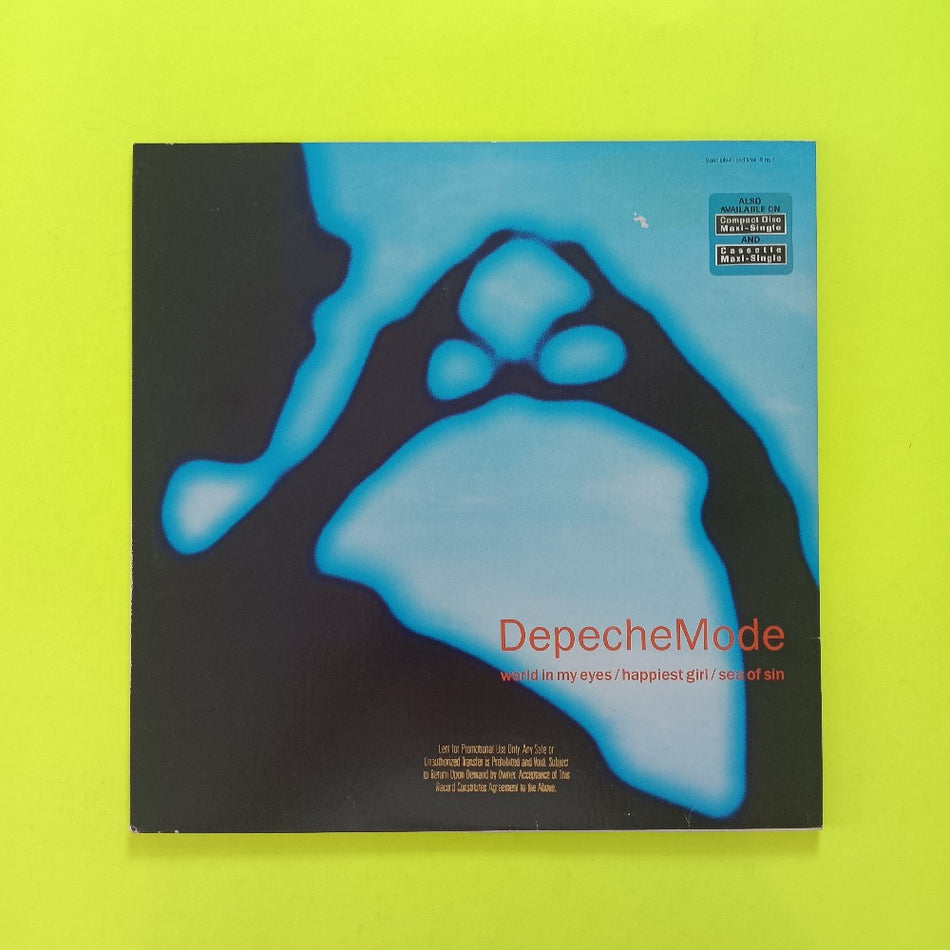 Depeche Mode - World In My Eyes / Happiest Girl PROMO 12" - 1990 - 0-21735 - Used - VG++ - Vinyl