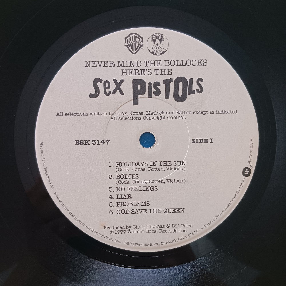Sex Pistols - Never Mind The Bollocks OG NO SUBMISSION - 1977 - BSK 3147 - Used - VG++ - Vinyl
