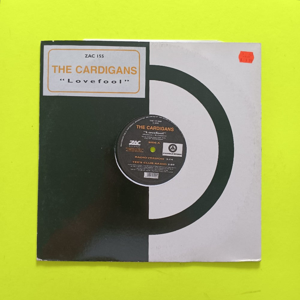 The Cardigans - Lovefool ITALY 12" - 1997 - ZAC 155 - Used - VG+ - Vinyl