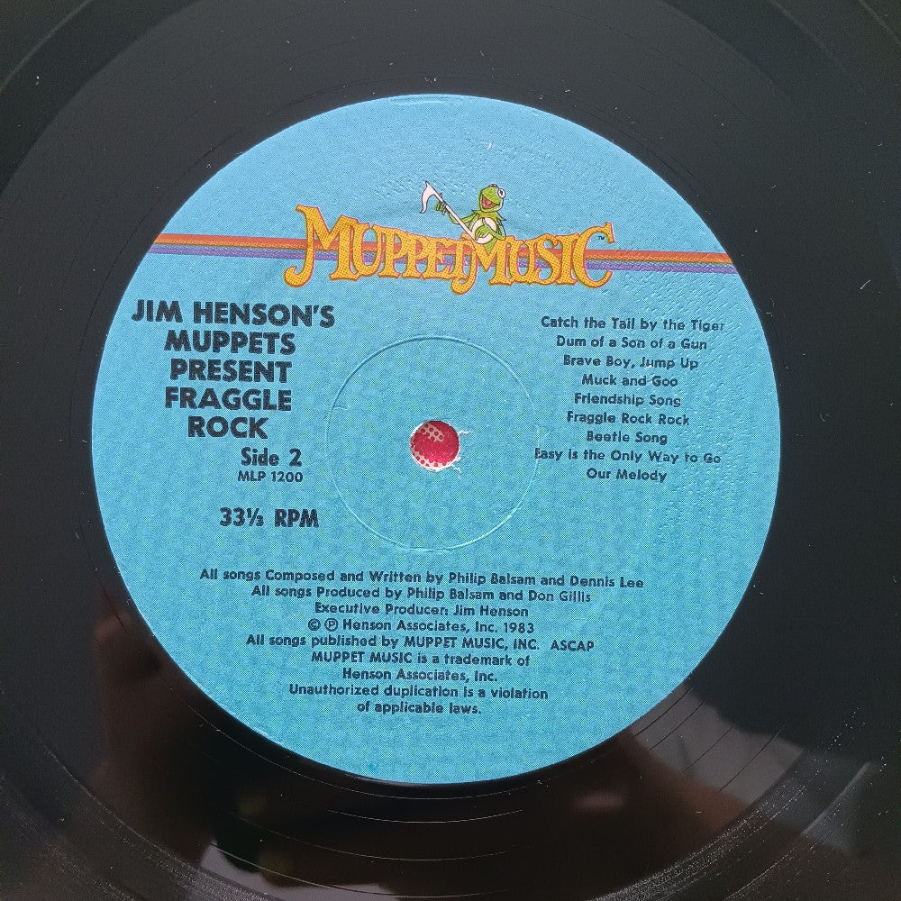 The Fraggles - Jim Henson's Muppets Present Fraggle Rock - 1983 - MLP 1200 - Used - VG++ - Vinyl