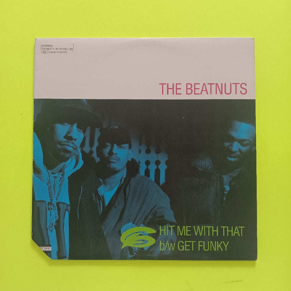 The Beatnuts - Hit Me With That / Get Funky 12" - 1994 - 88561-1232-1 - Used - VG+ - Vinyl