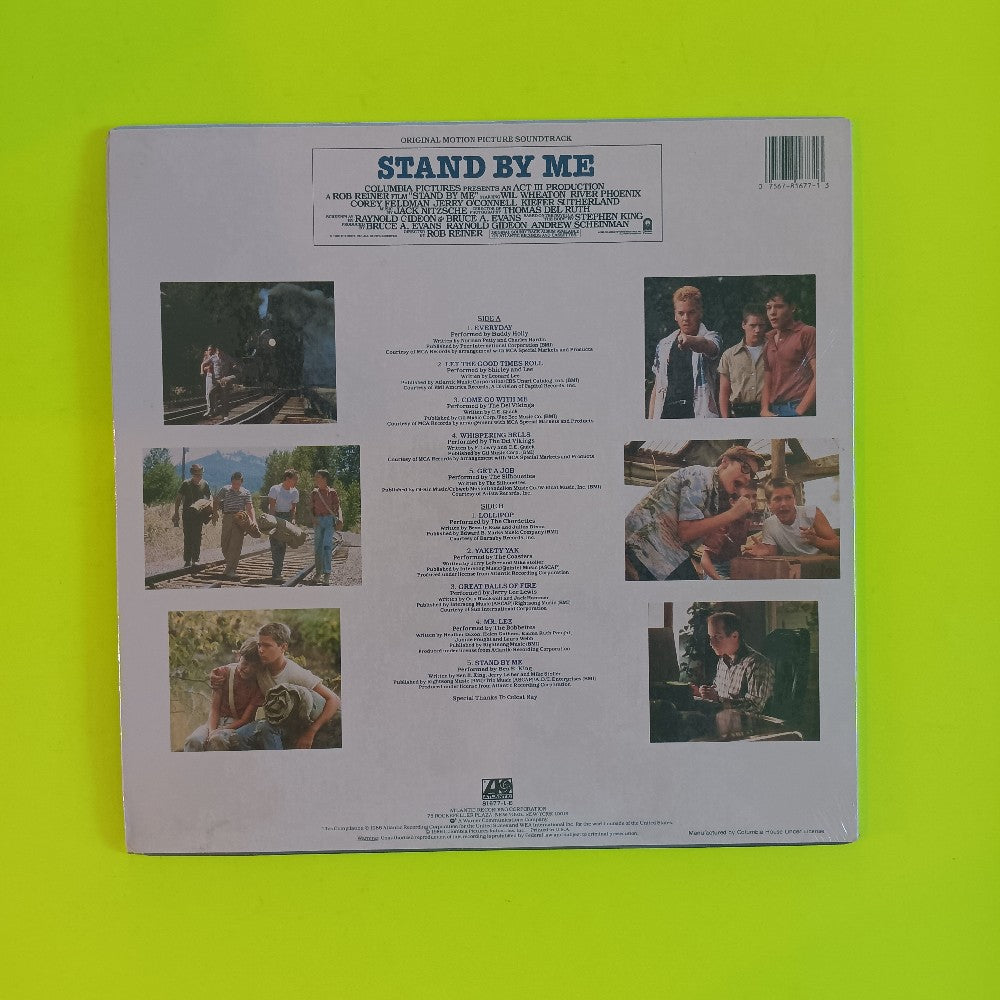Various - Stand By Me Soundtrack CLUB - 1986 - A1-81677 - New - Sealed - Vinyl