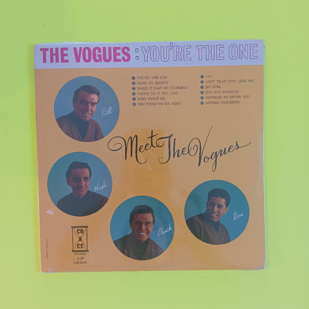 The Vogues - Meet The Vogues - 1965 - LP 1229 - New - Sealed - Vinyl