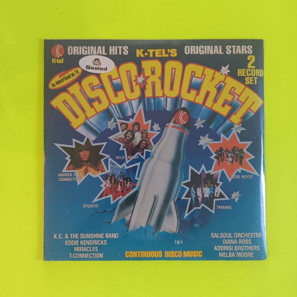 Various - Disco Rocket K-Tel - 1977 - TU 2570 - New - Sealed - Vinyl