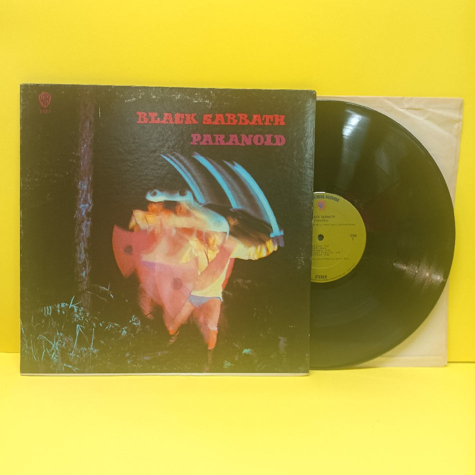 Black Sabbath - Paranoid OG GREEN LABEL - 1971 - WS 1887 - Used - VG++ - Vinyl