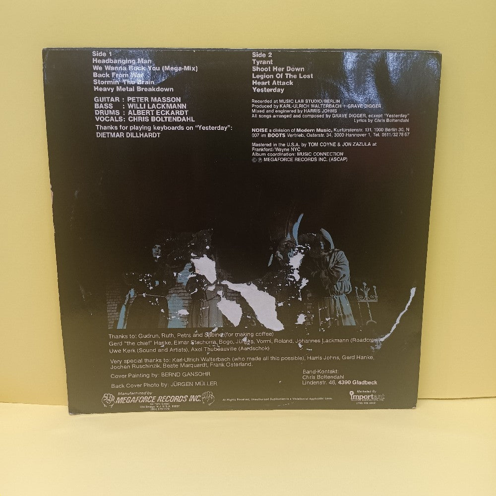 Grave Digger - Heavy Metal Breakdown - 1984 - MRI 869 - Used - EX - Vinyl