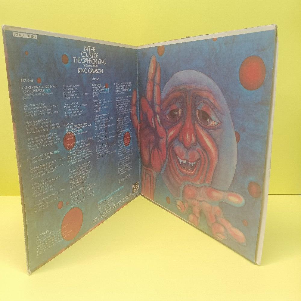 King Crimson - In The Court Of The Crimson King CLUB - 1969 - SD 8245 - Used - EX - Vinyl