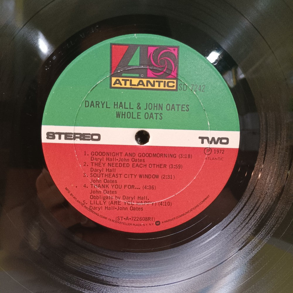 Daryl Hall & John Oats - Whole Oats - 1974 - SD 7242 - Used - EX - Vinyl