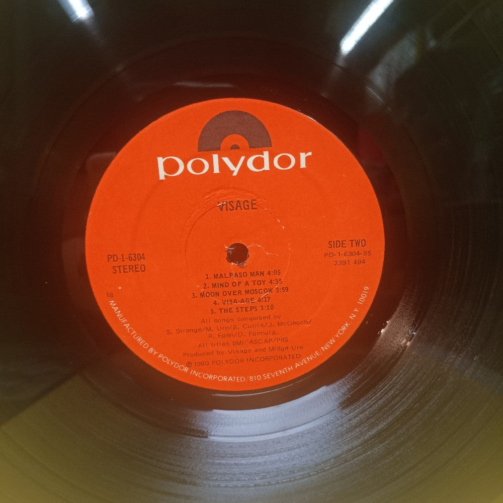Visage - Visage / Self Titled PROMO - 1980 - PD-1-6304 - Used - VG++ - Vinyl
