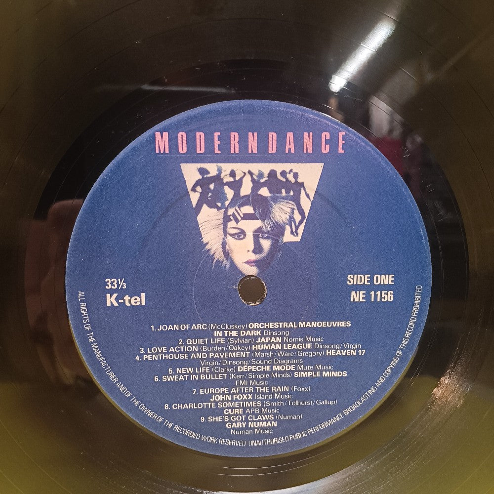 Various - Modern Dance K-Tel UK - 1981 - NE 1156 - Used - VG++ - Vinyl