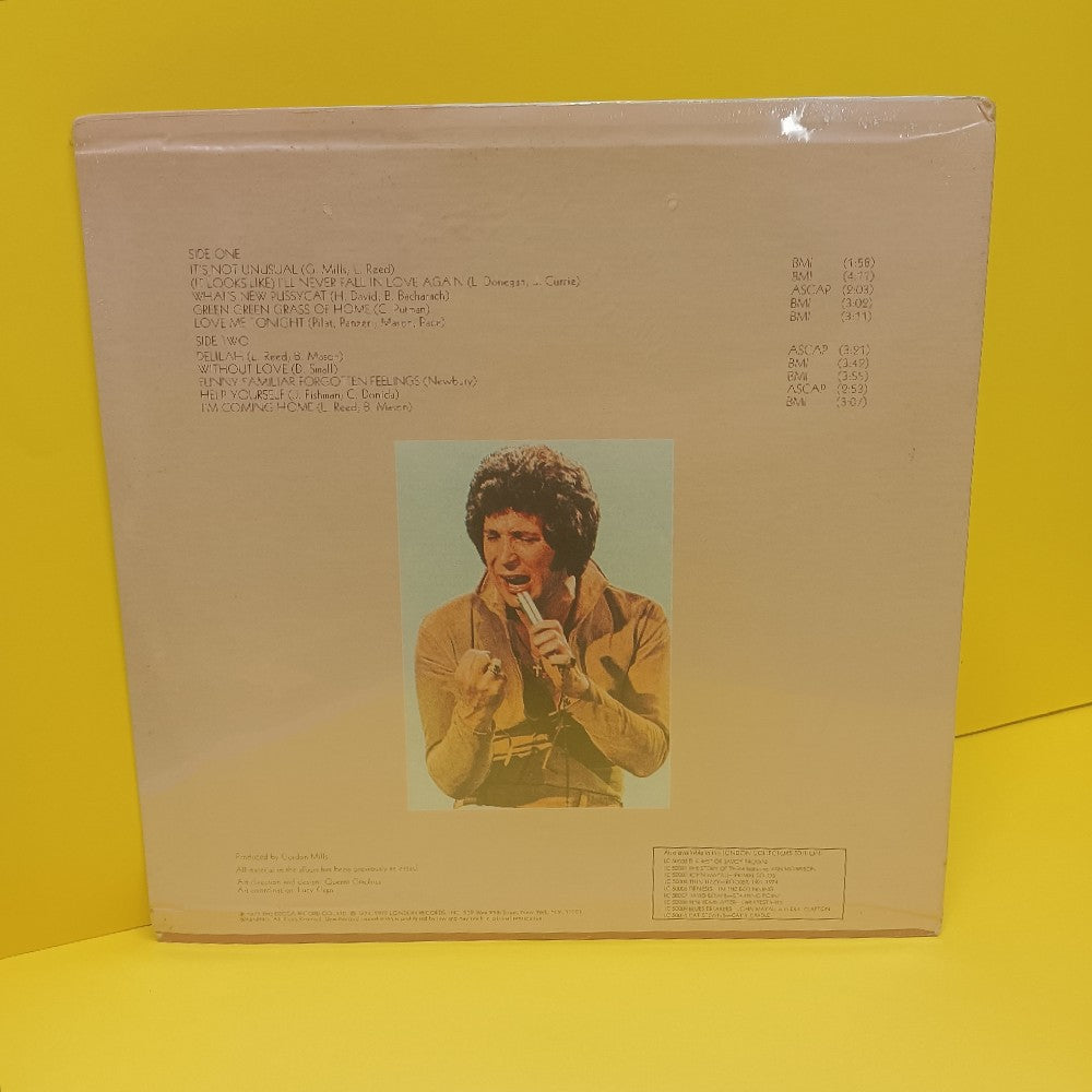 Tom Jones - Greatest Hits - 1977 - LC 50002 - New - Sealed - Vinyl