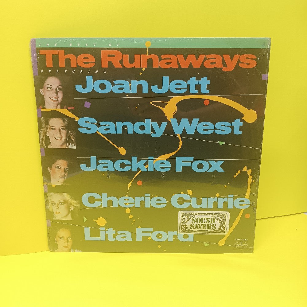 The Runaways - The Best Of The Runaways  - 1982 - SRM-1-4052 - New - Sealed - Vinyl