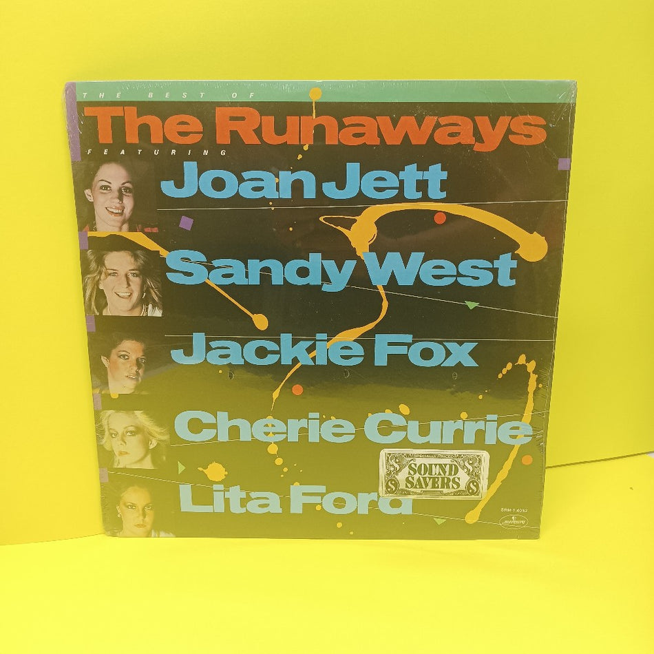 The Runaways - The Best Of The Runaways  - 1982 - SRM-1-4052 - New - Sealed - Vinyl