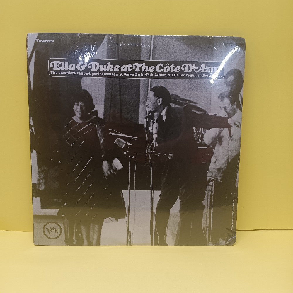 Ella Fitzgerald & Duke Ellington - Ella & Duke At The Cote D'Azur 2LP - V6-4072-2 - New - Sealed - Vinyl